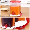 2L New ABS Home Restaurant Rotate Three Grids Beverage Drink Dispenser Cold