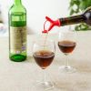 Kitchen Accessories Double Head Sauce Wine Oil Stopper Plugger Fluid Director with Big-small Hole