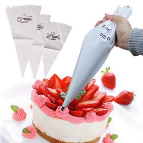 Reusable Cotton Fondant Cake Decorating Icing Piping Pastry Bag Baking Tools (size: small)
